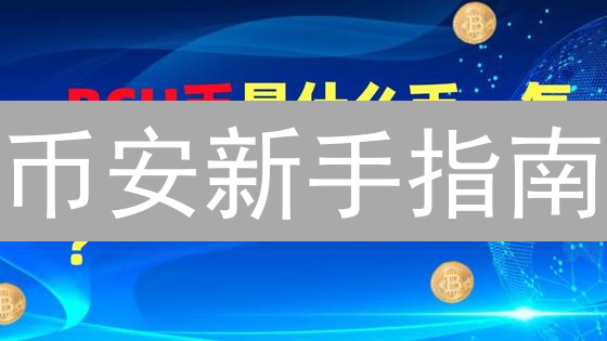 币安新手指南：快速购买BCH，手把手教学！