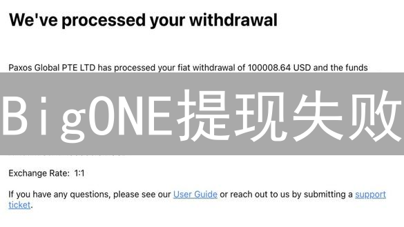 BigONE提现失败？避坑指南：5招解决提现难题！